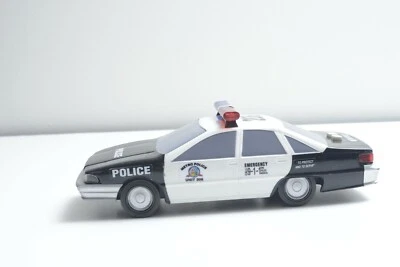 1993 Funrise Police Cop Car Chevrolet Caprice Impala Black Sound & Light Tested - Image 1 of 4