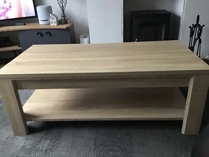 BARGAIN! JYSK HASLUND coffee table. Just bought brand new for £90 and assembled - Picture 1 of 5