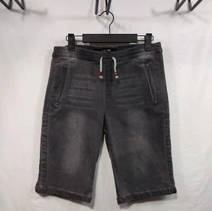 Joe's Pull On Jean Shorts Boys XL Black Comfy Summer Vacation 90s Y2K - Picture 1 of 8