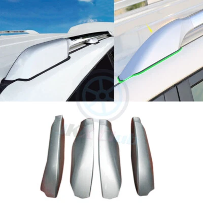 Tapa de techo plateada c 4x para Toyota Land Cruiser Prado fj150 2010-18 Foto 1 de 4