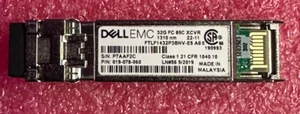 DellEMC 019-078-060 Finisar FTLF1432P3BNV-E5 32Gb Fiber, 10Km 1310nm SFP+ - Picture 1 of 1