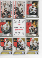 Chicago Blackhawks *** SERIAL #'d Rookies Autos Jerseys ALL CARDS ARE GOOD CARDS