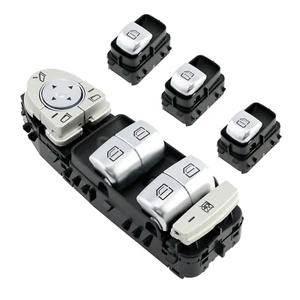 Master Power Window Switch Driver & Passenger For Mercedes-Benz C300 C350E C43 - Picture 1 of 7