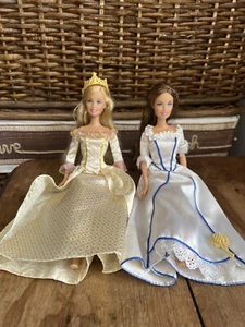 Mattel Princess and the Pauper Singing Princess Anneliese & Erika Dolls Brides - Picture 1 of 6