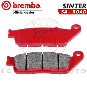 FRONT BRAKE PADS BREMBO RED 07HO41SA HONDA CB 650 F ABS 2014-2018 - Picture 1 of 4