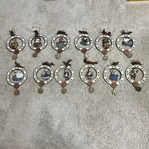 Thomas Pacconi Classics 12 Days of Christmas 6.5" Ornaments - Picture 1 of 8