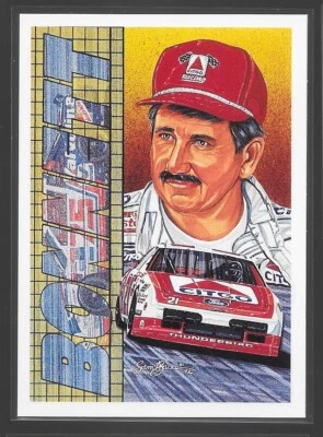 1992 Maxx Race Cards - Neil Bonnett #10 Sam Bass Artwork Nascar  - Image 1 of 2