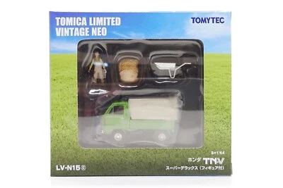 Tomica Limited Vintage Neo 1:64 Honda TN-V Super Deluxe + Figure Set (LV-N15c) - Image 1 of 3
