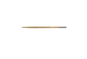 TSUBOSAN TITANIUM COATED FILE (SECOND CUT / TRIANGULAR) SA1550T MADE IN JAPAN - Picture 1 of 1