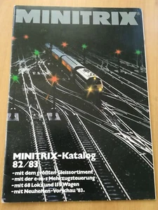 MINITRIX  MODELLEISENBAHN KATALOG 1982 / 1983 H0 ems Mehrzugsteuerung  - Picture 1 of 8