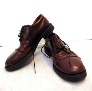 Dockers Herren Echtleder Obermaterial Schnürschuhe Braun Größe 7 M - Bild 1 von 11