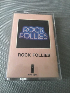 Rock Follies - Original 1976 Island Records Label Cassette Tape - Picture 1 of 3