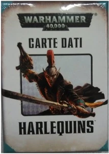 Carte Dati Harlequins Data Cards in ITALIAN WARHAMMER 40000 40K Citadel - Picture 1 of 1