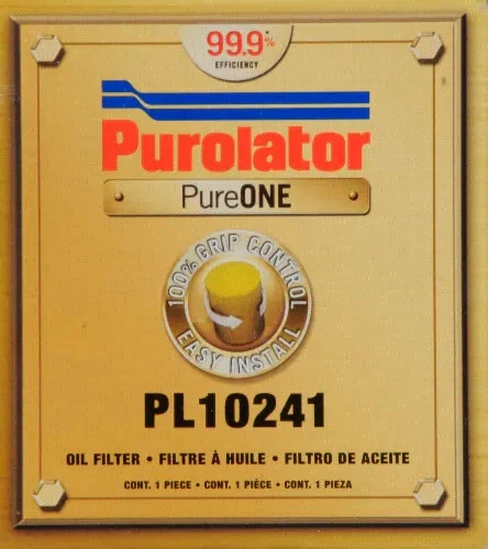 Lote 2-99.9% Purolator PL10241 ONE Protección Avanzada Motor Giratorio Filtro de Aceite Foto 1 de 1