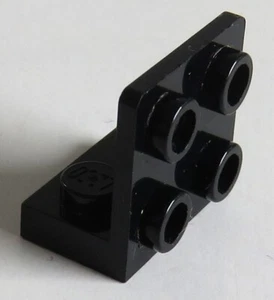 LEGO - Soporte / Soporte 1 x 2 - 2 x 2 inverso (8 piezas), Negro #99207 - Imagen 1 de 1