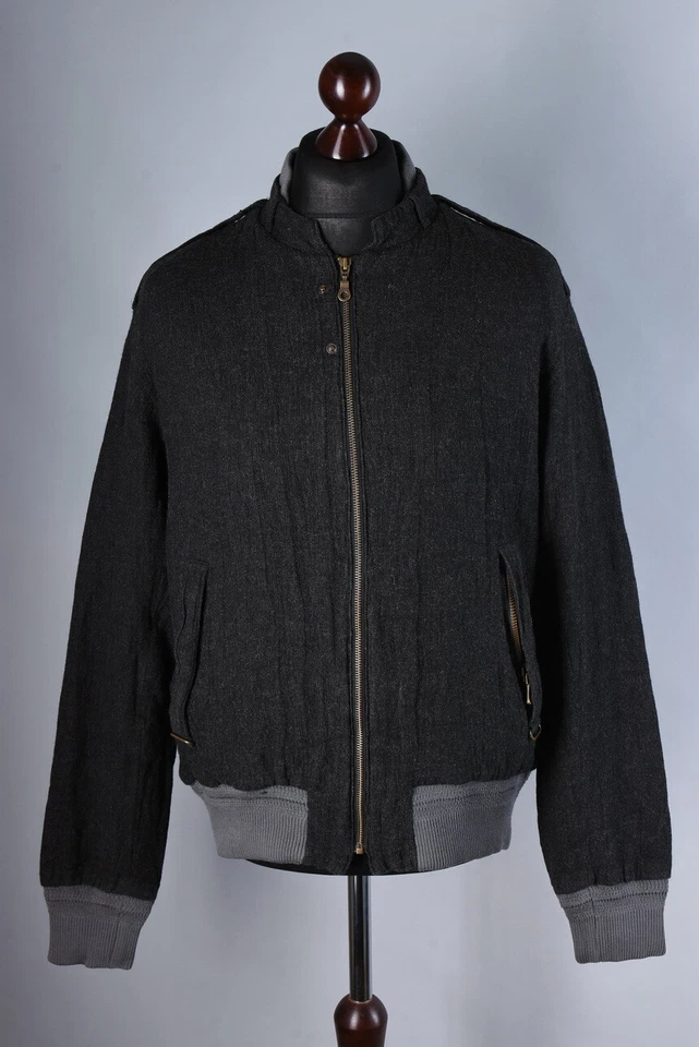 Chaqueta Harrington clásica vintage GF Ferre para hombre talla M Foto 1 de 4