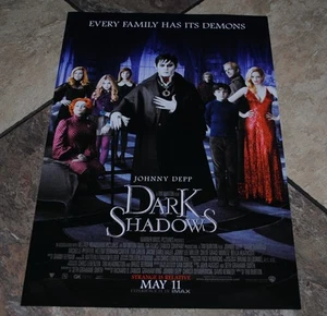 Johnny Depp Dark Shadows Barnabas Filmpremiere Promo Poster WB 17" NEU - Bild 1 von 1