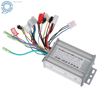 36V/48V 350W DC Motor Speed Controller Electric Bicycle E-bike Scooter Brushless - Image 1 of 4