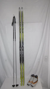 FISCHER " SUPERLIGHT CROWN " LANGLAUFSKI 188 CM + LANGLAUFSCHUHE GR: 40 IM SET - Bild 1 von 6