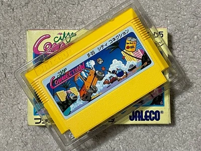 City Connection W/Box Manual Famicom FC Retro Used Game Good NTSC-J Japan - Image 1 of 4
