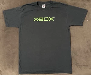 Y2K Original 2001 XBOX Microsoft Official Promo Tee Jerzees Tag No Back Hit M - Bild 1 von 8