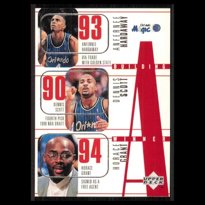 Anfernee Hardaway/Dennis Scott/Horace Grant/Nick Anderson/Brian Shaw #154 1996 — 第 1/3 张图片