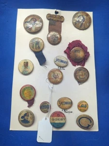 Lot of (16) Vintage Old Pins Speedwagon Studebaker World War 1 Era - Picture 1 of 7