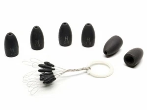 Pesas de volteo de tungsteno de pesca Harmony (a prueba de chips, incluye clavijas de peso) - Imagen 1 de 7