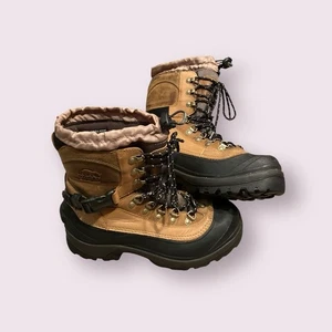 Sorel Boot Men 9 Tan Conquest Suede Leather Gorpcore Waterproof NM1049-265 - Picture 1 of 9