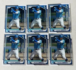 Michael Arroyo 2024 Bowman Chrome Prospects #BCP-97 Seattle Mariners 6 Stück - Bild 1 von 1