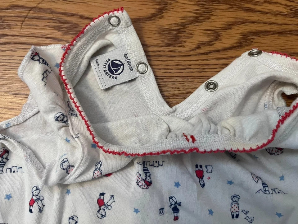 Petit Bateau Sleeveless Bodysuit - Image 1 of 4