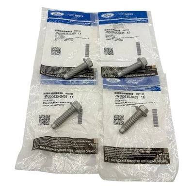 Paquete de 4 pernos de soporte centrales de eje de transmisión Lincoln Navigator originales Ford 2018-2023 Foto 1 de 4