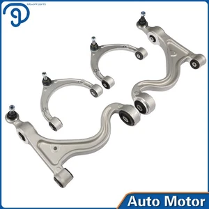 Front Upper Lower Control Arms 4Pcs For Porsche Panamera 2010 2011 2012 2013 - Foto 1 di 12