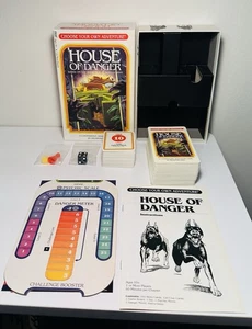 Choose Your Own Adventure House of Danger Cooperative Adventure Z-Man Games USED - Picture 1 of 6