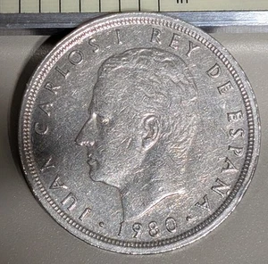 1980 (⭐19⭐82) Spain 50 Peseta Circulated KM# 819 - Picture 1 of 4