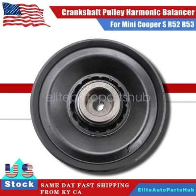 Nuevo 11237525135 Para Mini Cooper S R52 R53 Polea Cigüeñal Equilibrador Armónico Foto 1 de 4