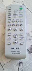 Sony Genuine Remote Control RM-SCR30 for CMT-NEZ7 Micro Stereo System Working - Picture 1 of 2