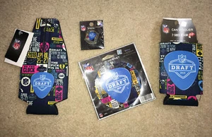 RARO NFL Draft Nashville TN 2019 souvenir ~ set 4 pezzi ~ difficile da trovare ~ NUOVO - Foto 1 di 6