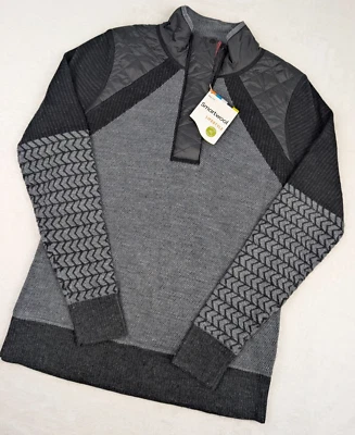 Suéter Pullover SmartWool Ski Ninja Mujer Grande Negro Nuevo con Etiquetas Foto 1 de 4