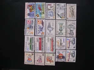 Czechoslovakia 1985/86- 33 Different Stamps Used - Picture 1 of 3