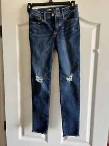 Super Cute Girls Size 10 Old Navy Distressed High Rise Jeggings