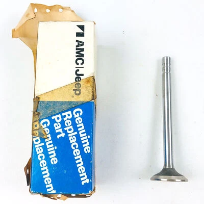 AMC Jeep 83500743 Exhaust Valve Standard OEM NOS 1981-86 XJ Cherokee Wagoneer Foto 1 de 4