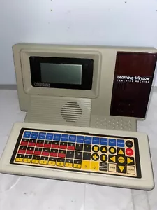 V-Tech Learning Window Teaching Machine 1986 Educational Electronics - Picture 1 of 2