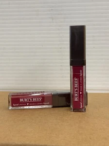2 Pack-Burt's Bees 100% Natural Moisturizing Liquid Lipstick, 823 Rhubarb Rapids - Picture 1 of 2