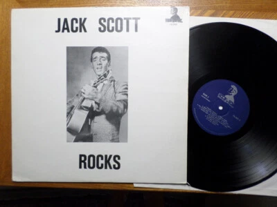 ROCK  N ROLL LP RECORD/JACK SCOTT/ROCKS/ NR MINT VINYL/ROCKABILLY - Image 1 of 3