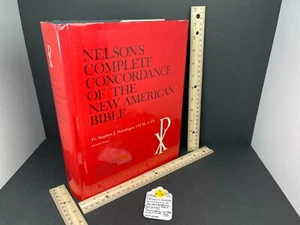 NELSON'S COMPLETE CONCORDANCE OF THE NEW AMERICAN BIBLE - 1977 - Biblical - Bild 1 von 16