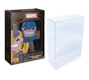 20 - UV & SCRATCH RESISTANT 0.50mm SUPER Thick Box Protector FUNKO POP! PINS - Picture 1 of 1