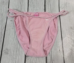 RARE Y2K Vintage Victoria's Secret PINK Double String Bikini Panty Size M - Picture 1 of 3
