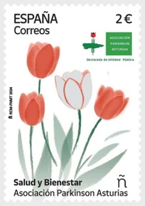 spanien 2024 espagne Gesundheit Wohlbefinden PARKINSON Asturias Association 1v mnh - Bild 1 von 1