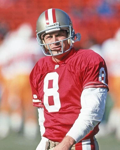 San Francisco 49ers STEVE YOUNG Glossy 8x10 Photo Print Football Poster HOF 2001 Cover